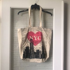 NYC Cotton Tote Bag